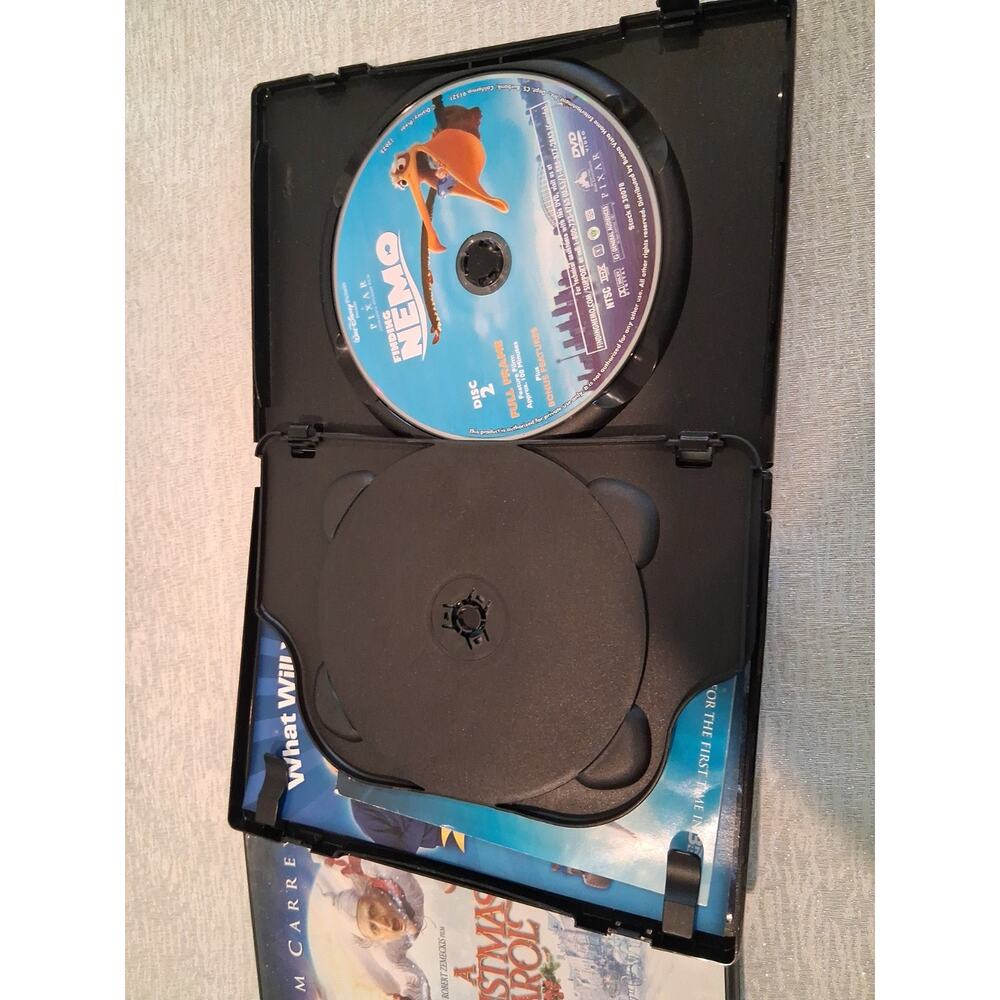Disney Pixar Movie Lot of 6 DVD Blu-ray Finding Nemo Up Zootopia Robin Hood Box - Picture 11 of 16